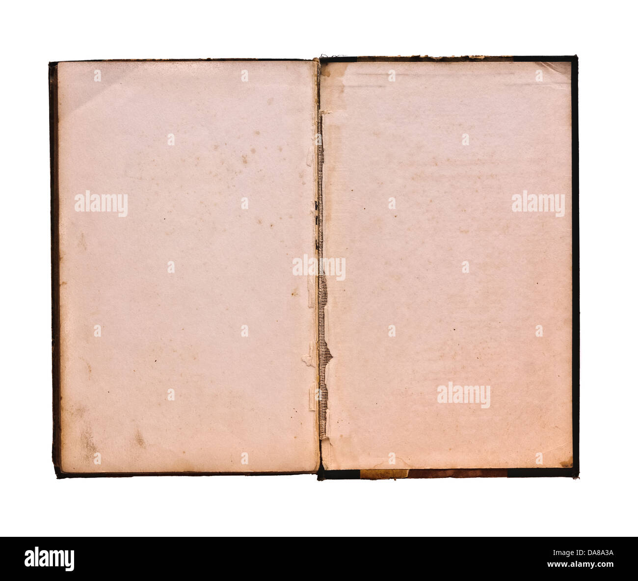 Old Turned Yellow Book Close Up On A White Background Stock Photo Alamy