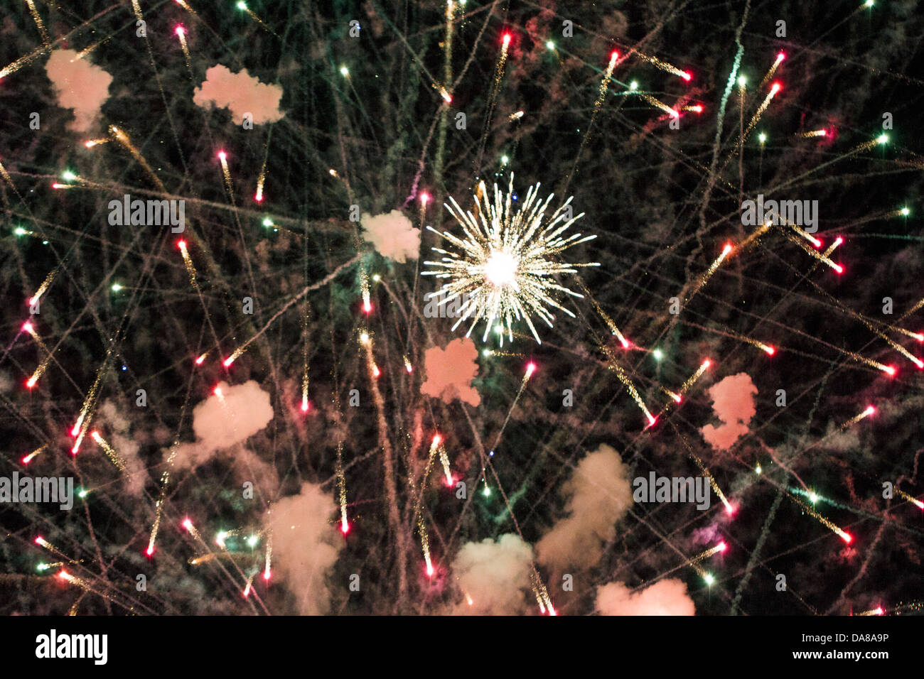 Fireworks equipment hires stock photography and images Alamy