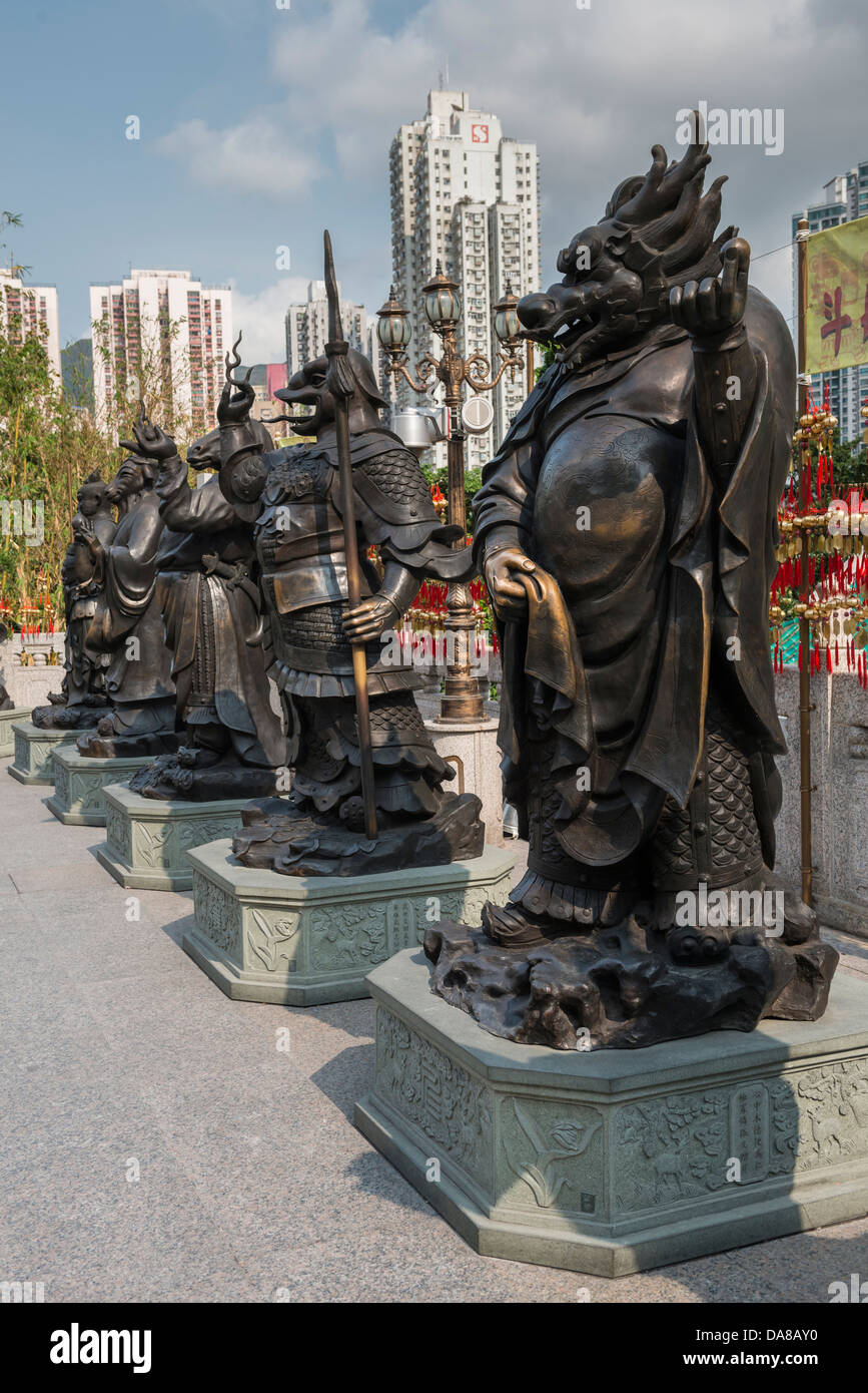 Wong Tai Sin Temple, Kowloon, Hong Kong Stock Photo - Alamy