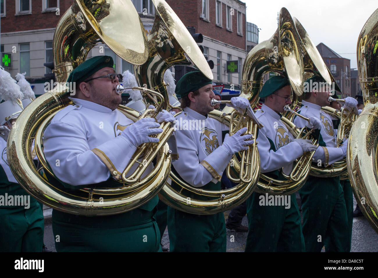 St. Patrick's Parade, Dublin, Ireland, 17th of March 2013. Stock Photo