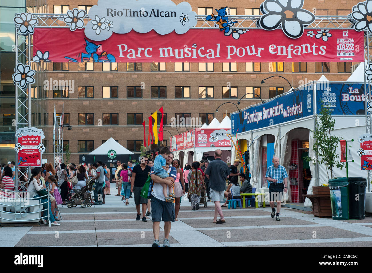 Montreal Jazz Festival, Montreal Canada Stock Photo Alamy