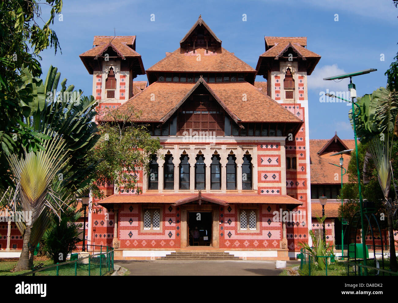 Napier Museum Palace Building Trivandrum Thiruvananthapuram Architecture View Stock Photo