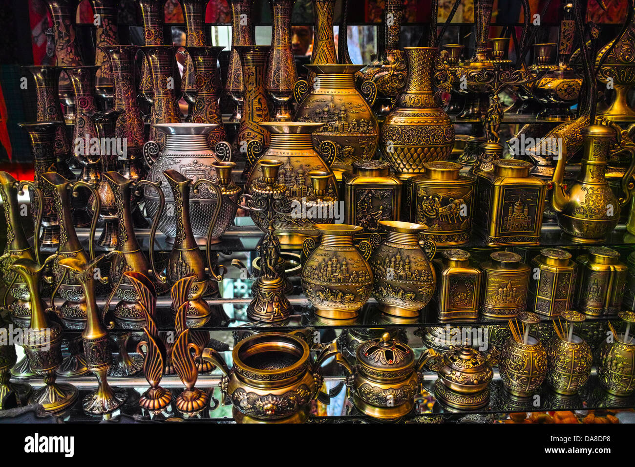 Turpan national characteristics souvenirs shop, Xinjiang Stock Photo ...