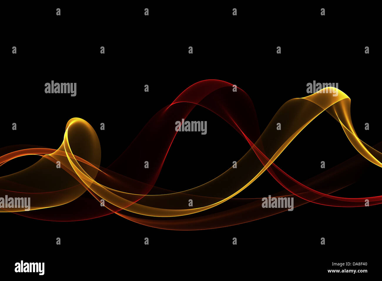 abstract colorful ribbon waves art design Stock Photo - Alamy