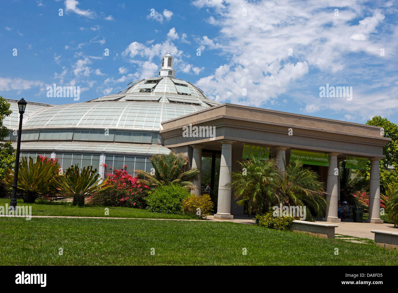 Rose Hills Foundation Conservatory for Botanical Science, The Huntington Library, Art Collection, and Botanical Gardens San Marino, California, United States of America Stock Photo