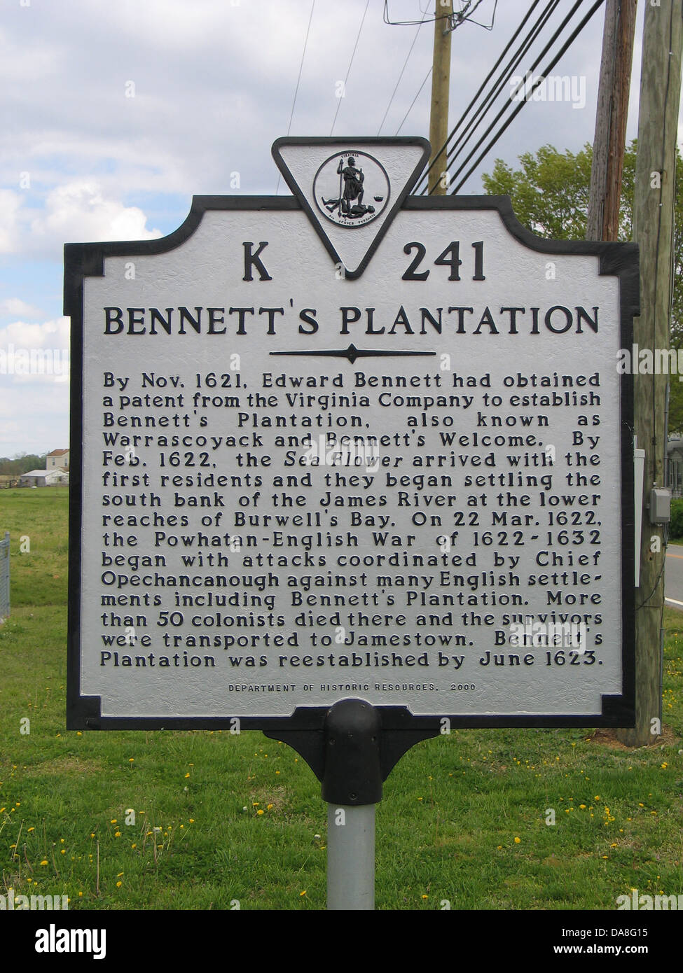 PLANTATION By Nov. 1621, Edward had obtained a patent