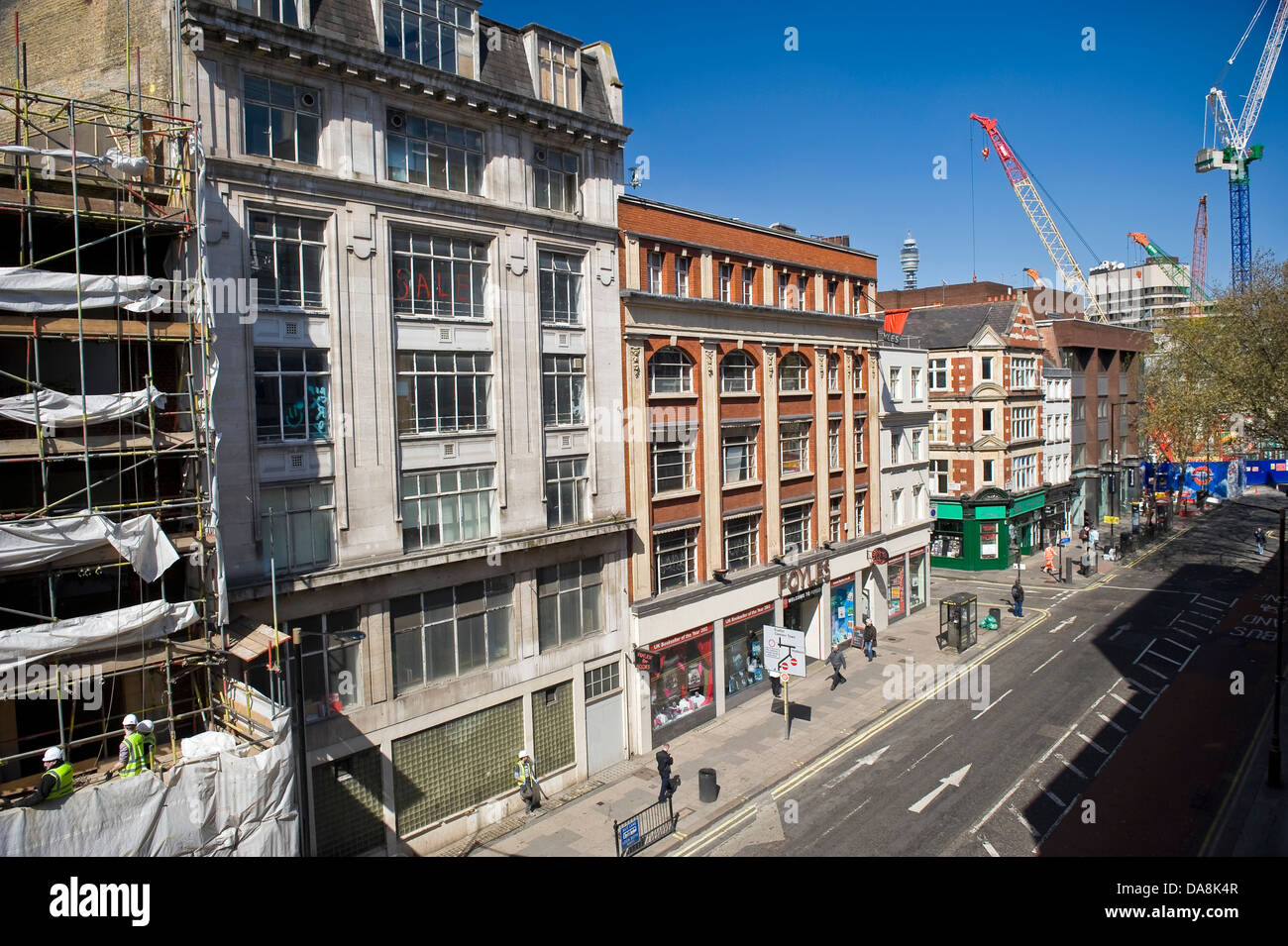 Foyles Bookshop in Charing Cross Road, Central London, UK Stock Photo
