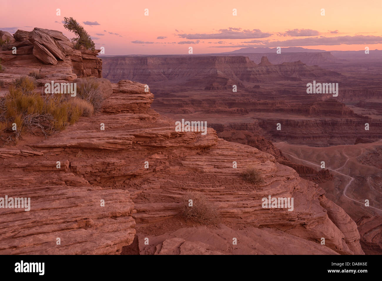 USA, United States, America, Utah, Moab, North America, four corners, Colorado, Plateau, Deadhorse, State Park, Canyonland, land Stock Photo