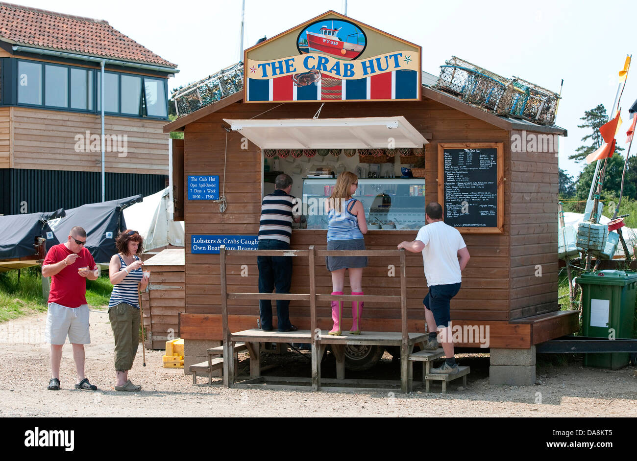 Crab hut brancaster hires stock photography and images Alamy