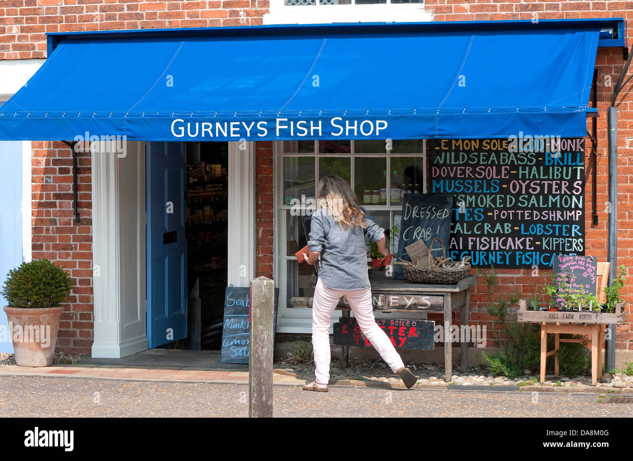 burnham market, north norfolk, england Stock Photo Alamy