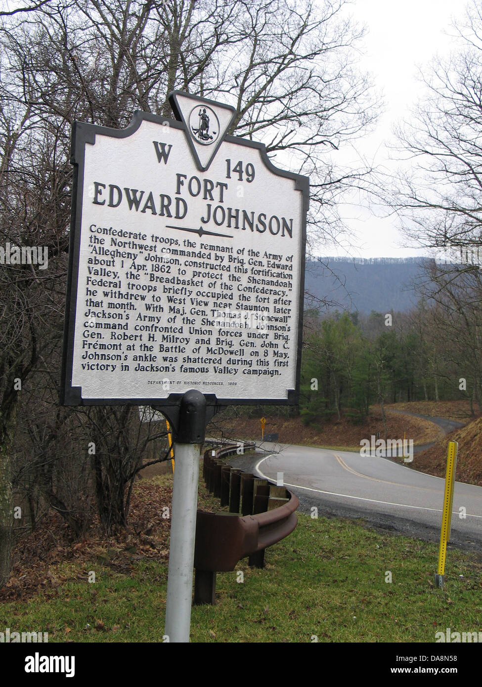 FORT EDWARD JOHNSON Confederate troops, the remant of the Army of the