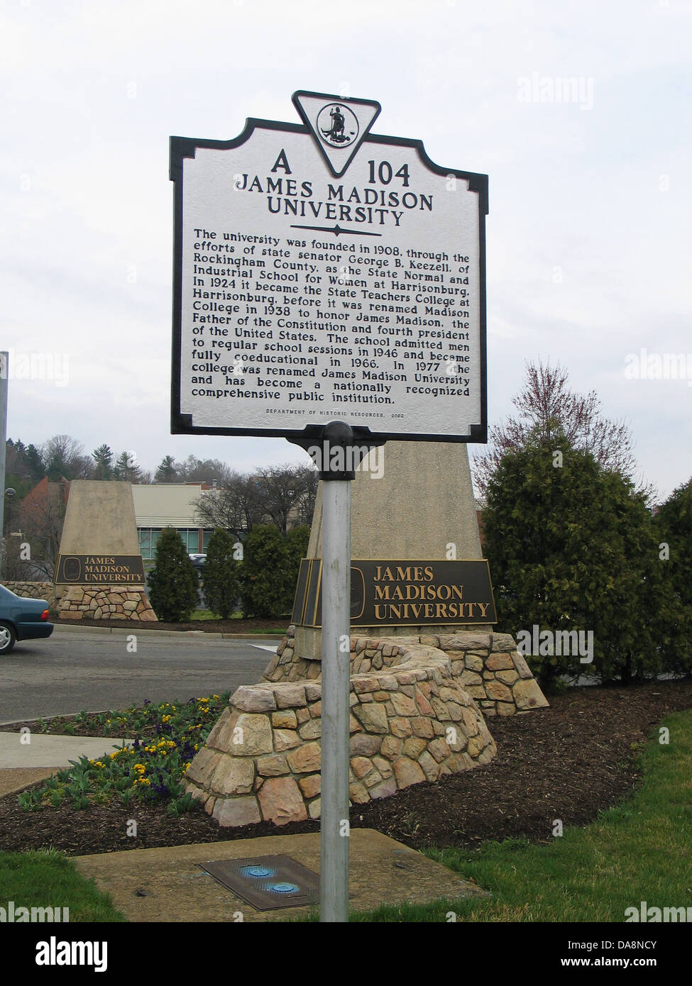 JAMES MADISON UNIVERSITY The university was founded in 1908, through