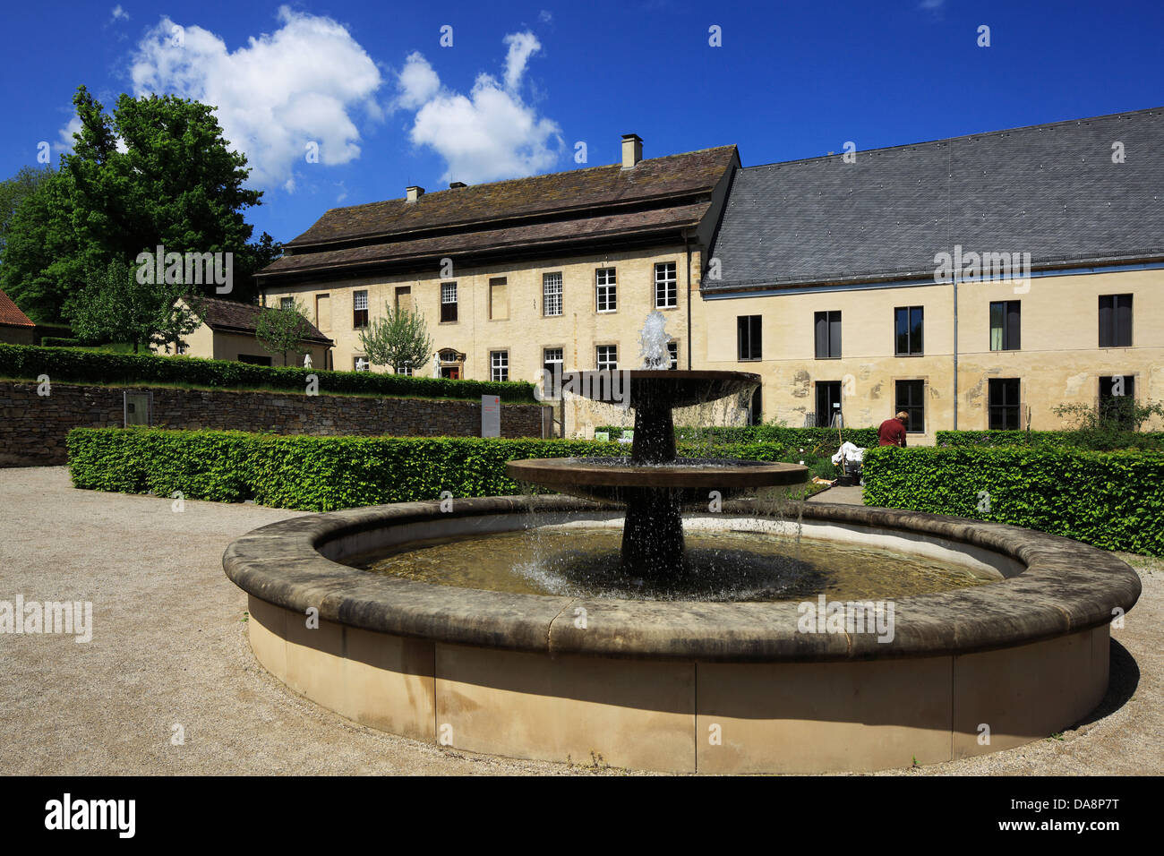 Konventgarten im Kloster Dalheim in Lichtenau, Ostwestfalen-Lippe, Nordrhein-Westfalen Stock Photo