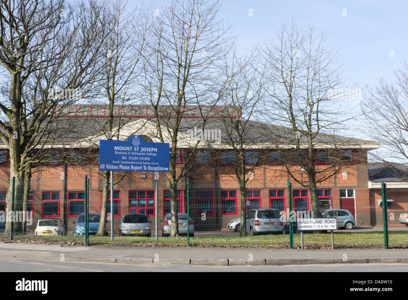 Mount St Joseph Secondary School On Greenland Road Bolton The School Mount St Joseph Secondary School On Greenland Road Bolton The School