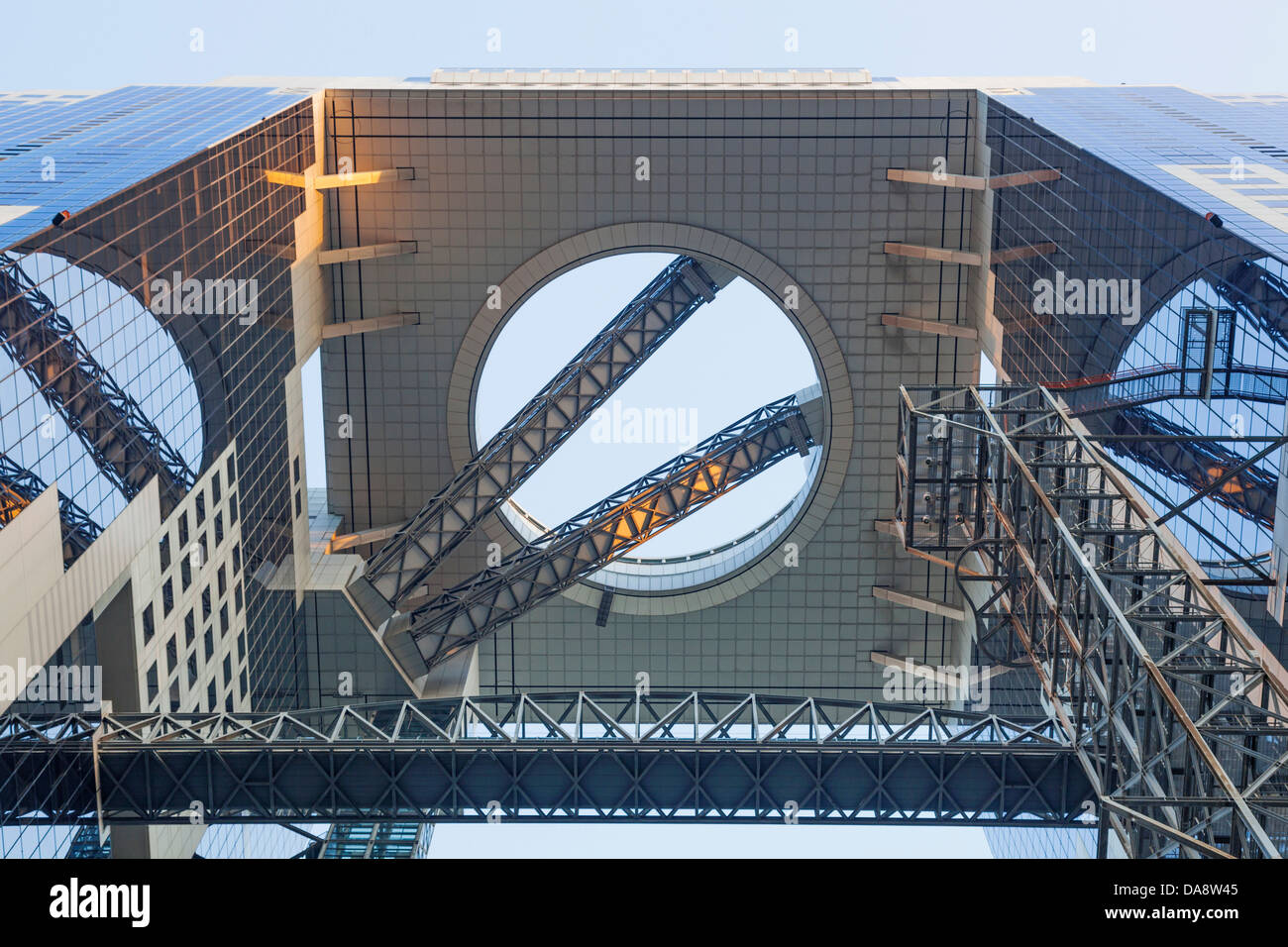 Japan, Honshu, Kansai, Osaka, Umeda, Umeda Sky Building and The ...