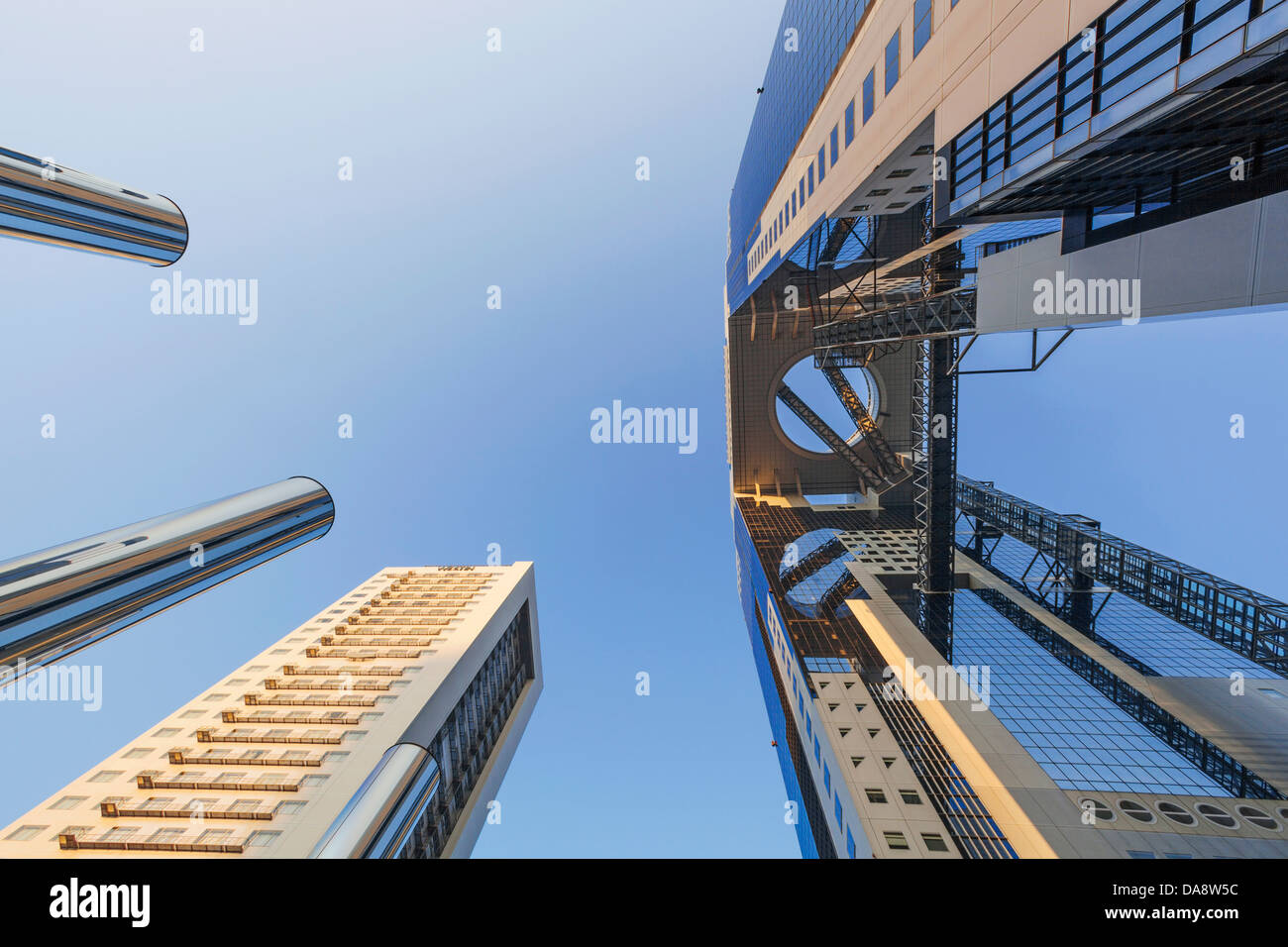 Japan, Honshu, Kansai, Osaka, Umeda, Umeda Sky Building and The ...