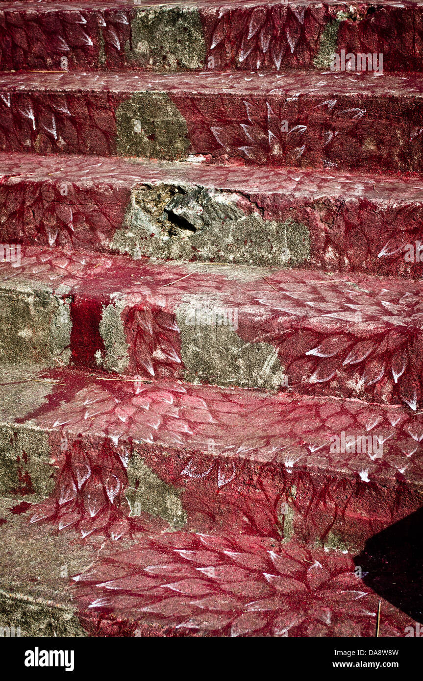Painted stairs hi-res stock photography and images - Alamy