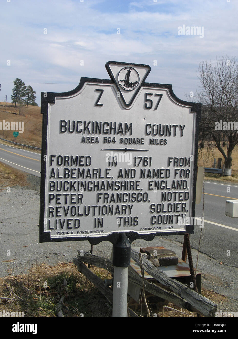 BUCKINGHAM COUNTY Area 584 Square Miles Formed in 1761 from Albemarle
