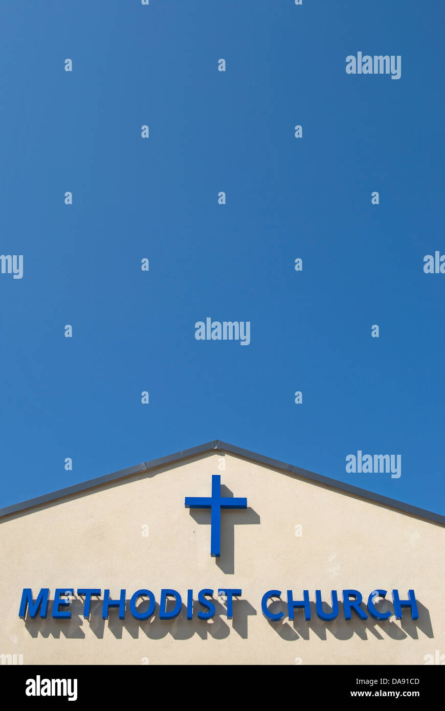 exterior of methodist church in teddington, middlesex, england Stock