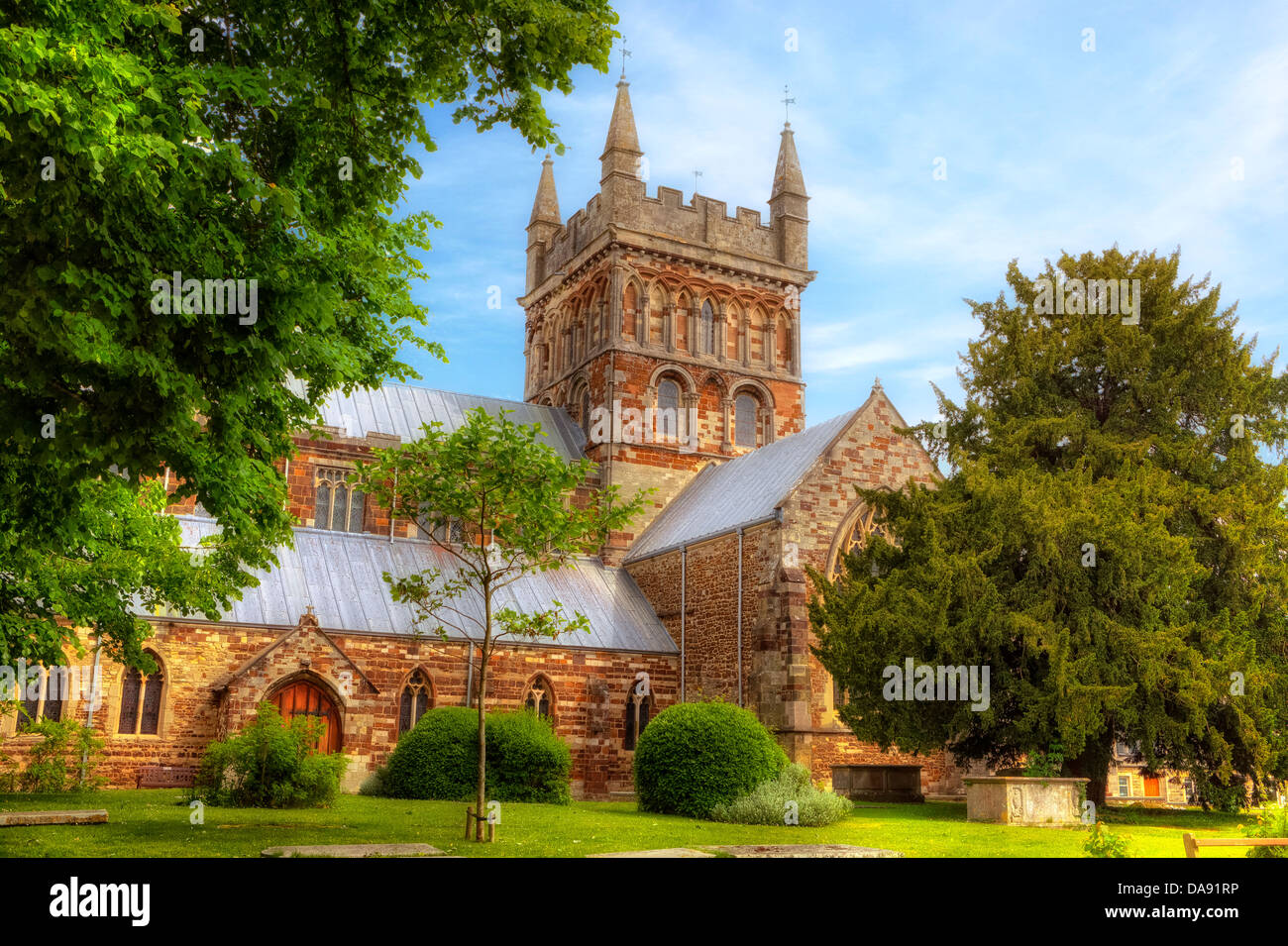 Wimborne Minster, Dorset, United Kingdom Stock Photo