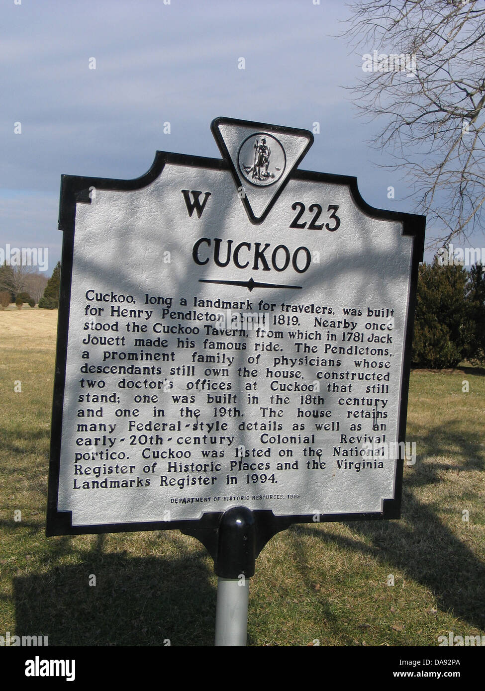 Cuckoo virginia henry pendleton hires stock photography and images Alamy