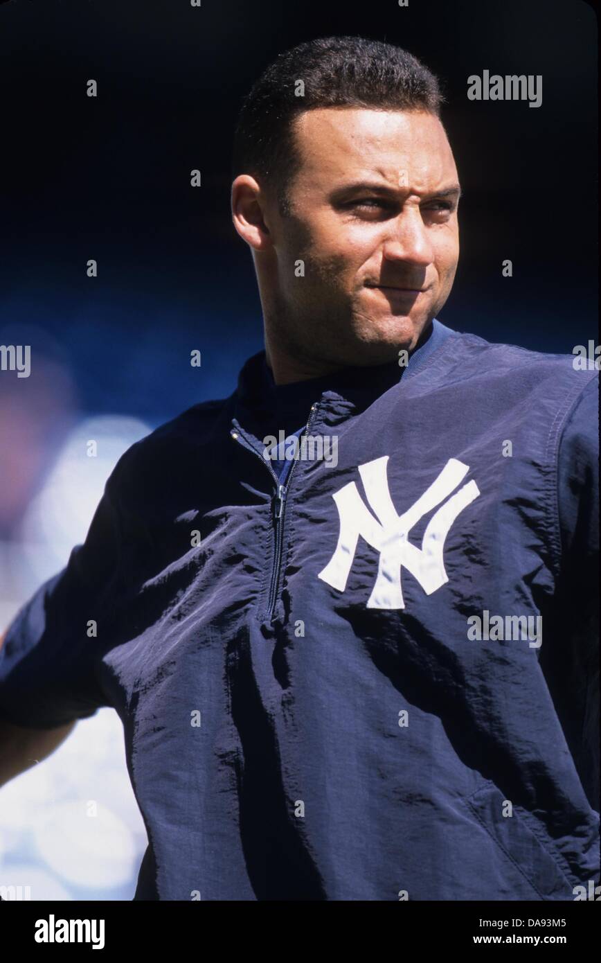 DEREK JETER 2000.k22707lcav.(Credit Image: © Laura Cavanaugh/Globe  Photos/ZUMAPRESS.com Stock Photo - Alamy