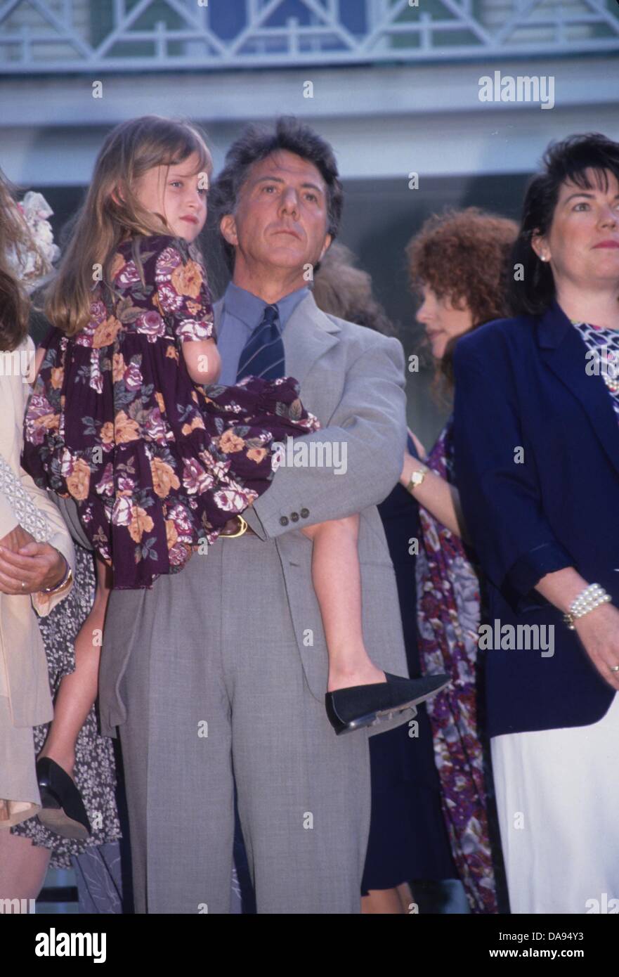 Dustin hoffman with daughter hires stock photography and images Alamy