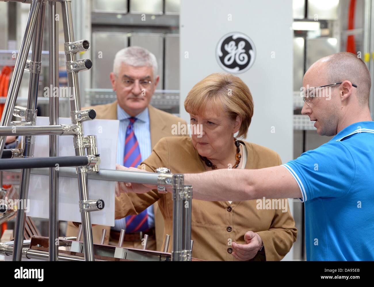 Berlin, Germany. 08th July, 2013. German Chancellor Angela Merkel (CDU ...
