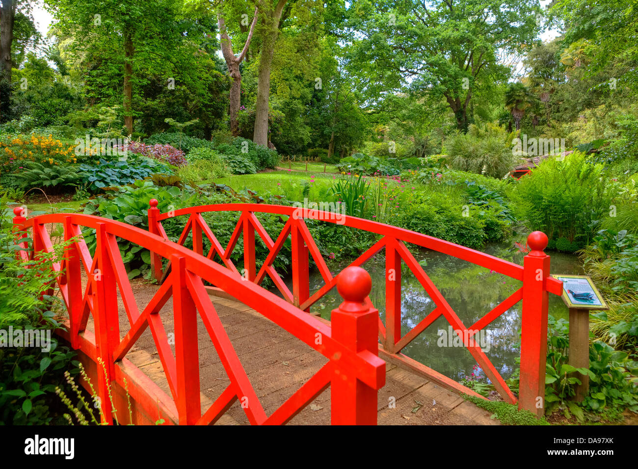 Abbotsbury Subtropical Gardens, Dorset, United Kingdom Stock Photo