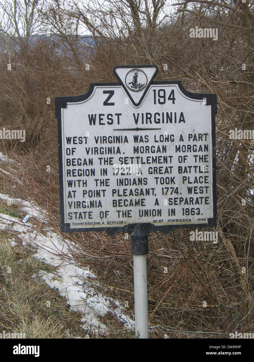 WEST VIRGINIA West Virginia was long a part of Virginia.