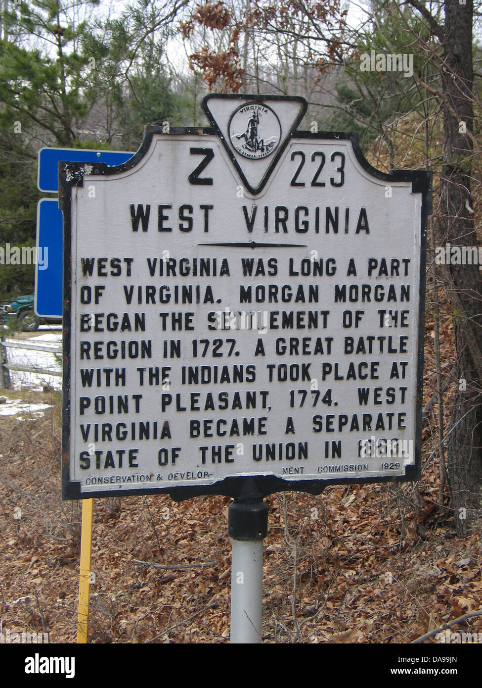 WEST VIRGINIA West Virginia was long a part of Virginia.