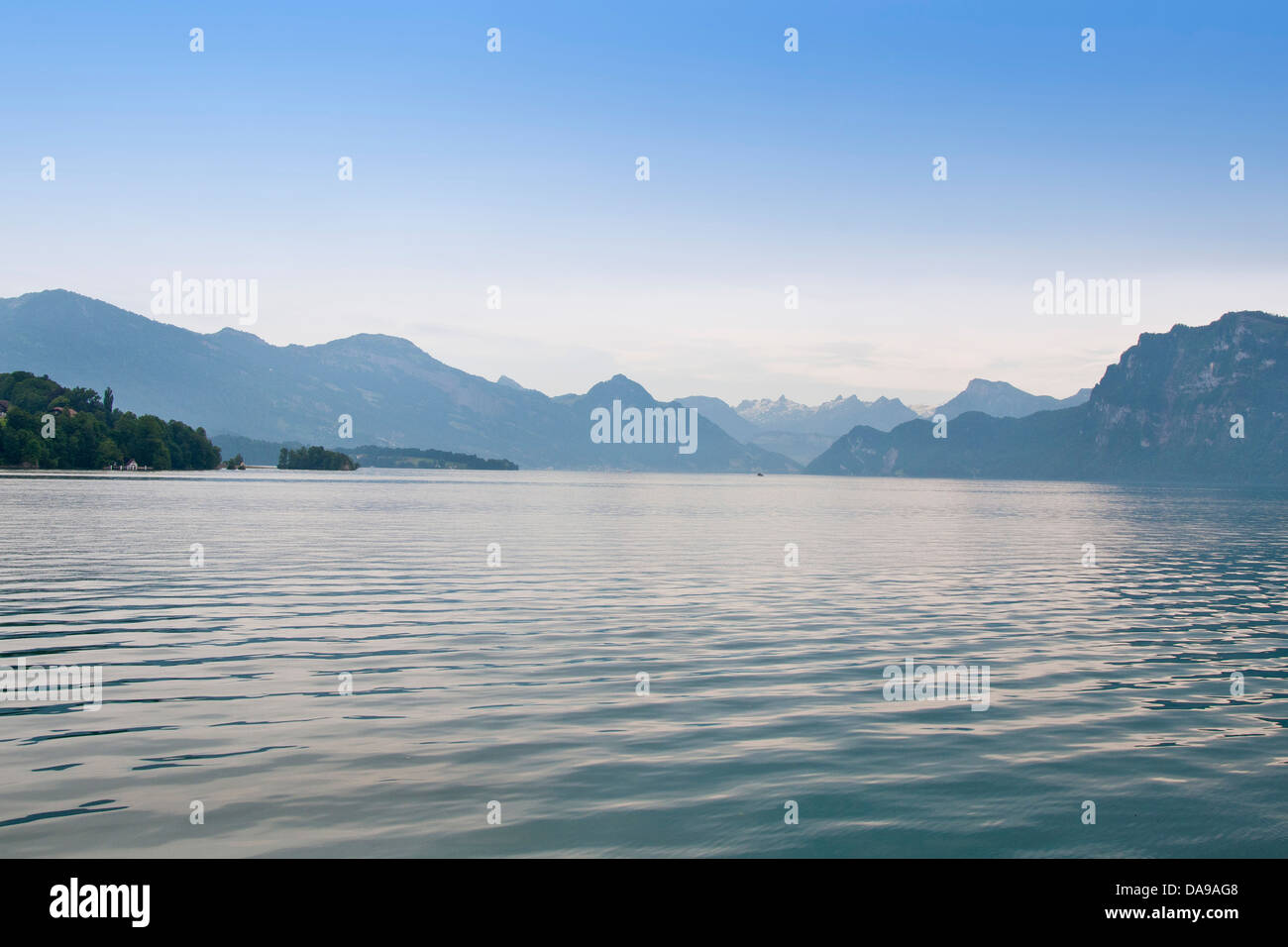 Switzerland, Lucerne lake, Lucerne Stock Photo - Alamy