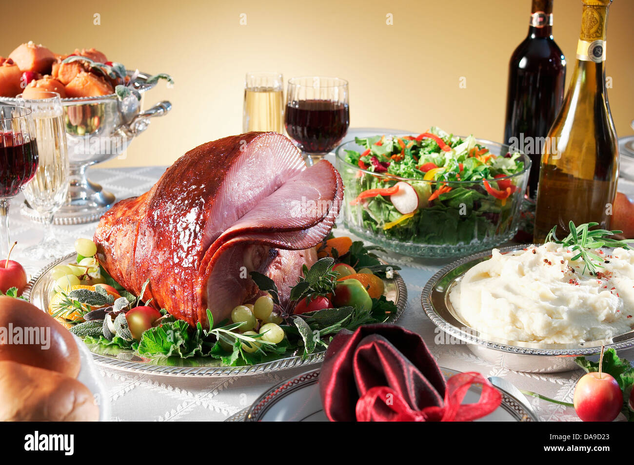 Thanksgiving dinner Stock Photo