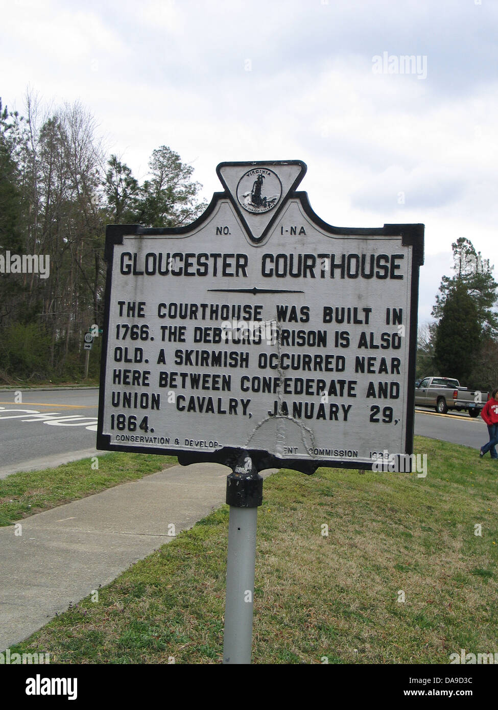 GLOUCESTER COURTHOUSE The courthouse was built in 1766. The debtors