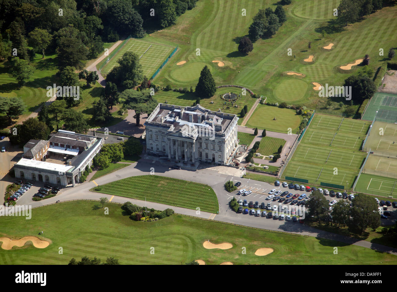 aerial view of Moor Park Golf Club near Rickmansworth, Hertfordshire