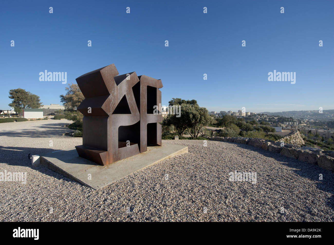 Israel, Israel museum, Jerusalem, Middle East, Near East, sculpture, metal plastic Stock Photo
