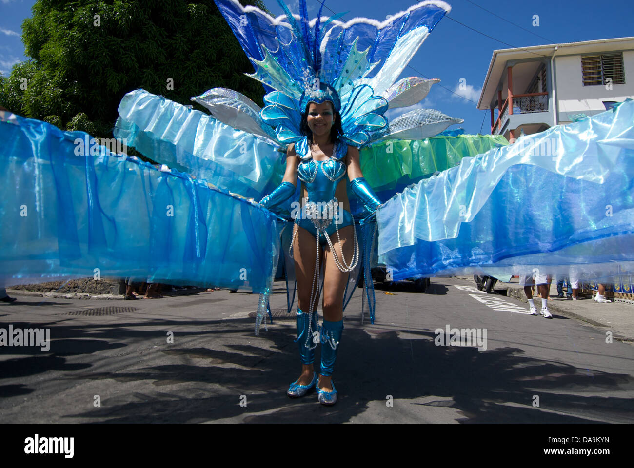 Roseau, Dominica. carnival Stock Photo Alamy