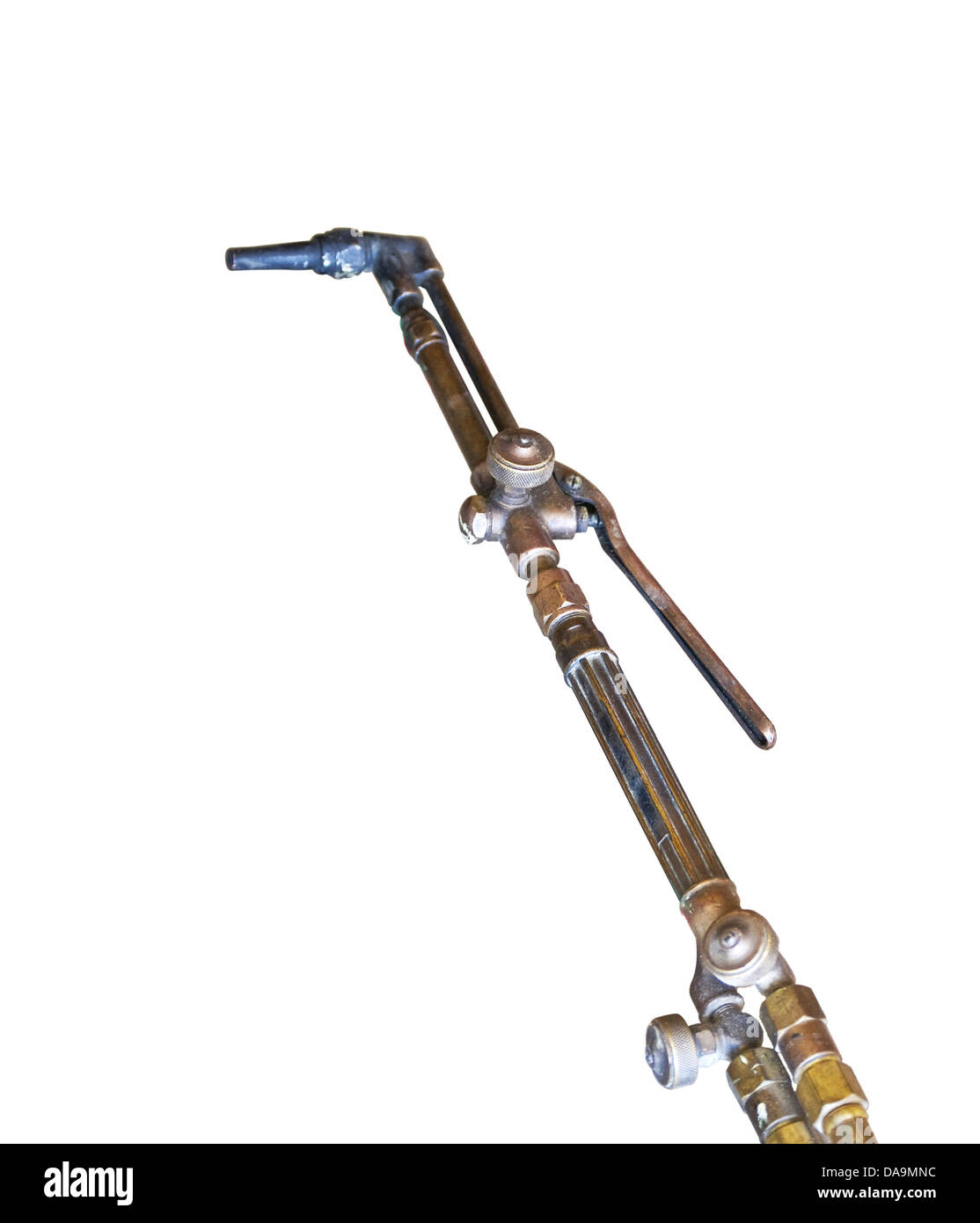 Acetylene cutting torch for cutting steel and iron Stock Photo Alamy