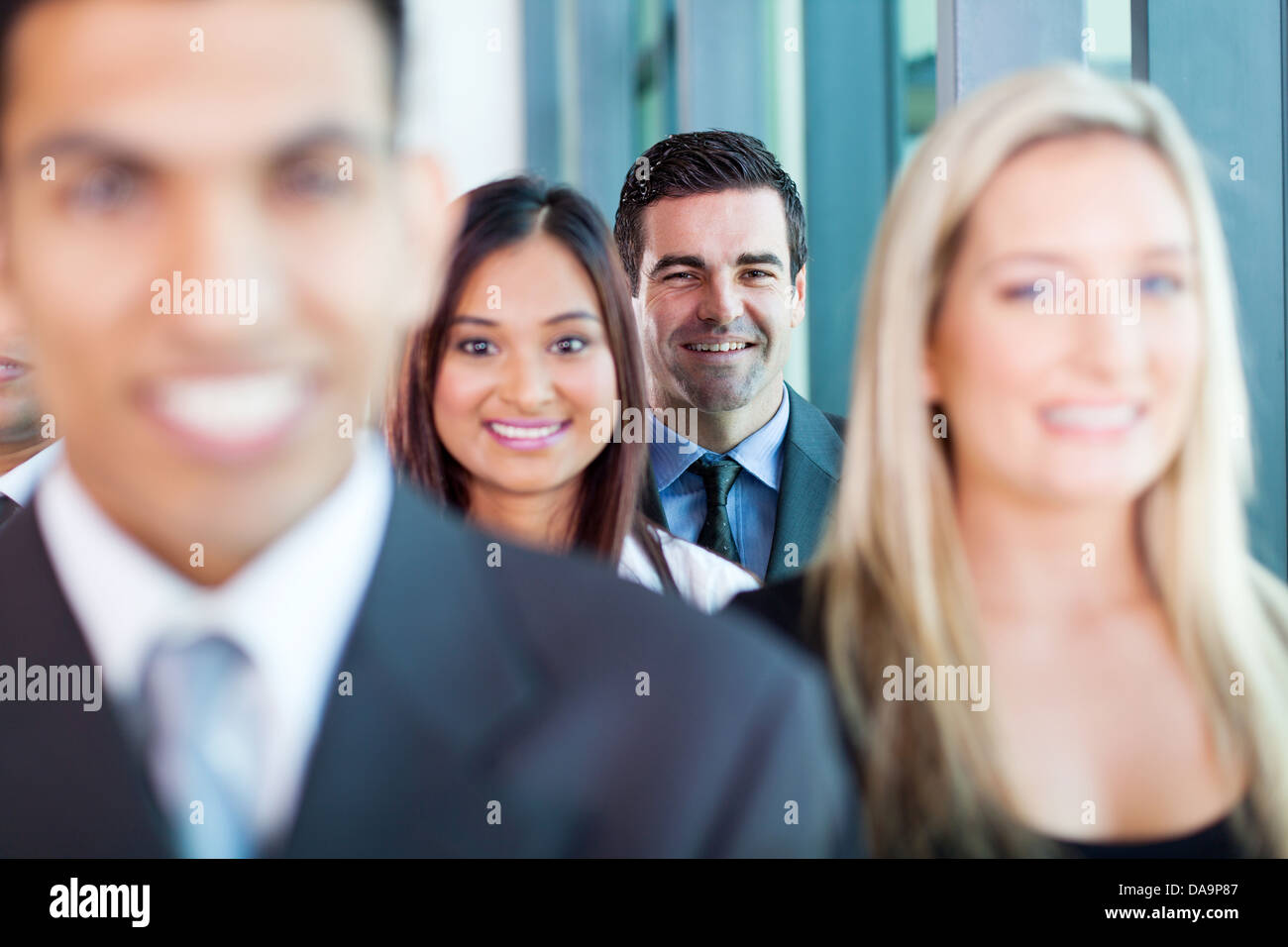 happy group of business people Stock Photo - Alamy