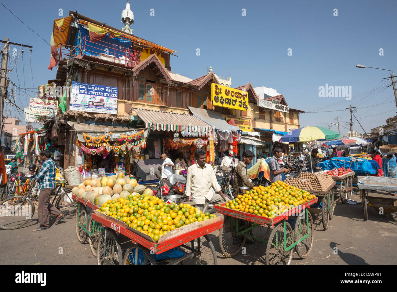 India, South India, Asia, Karnataka, Mysore, Devarala, Market