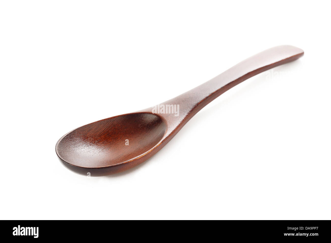 Wooden spoon isolated on white background Stock Photo - Alamy
