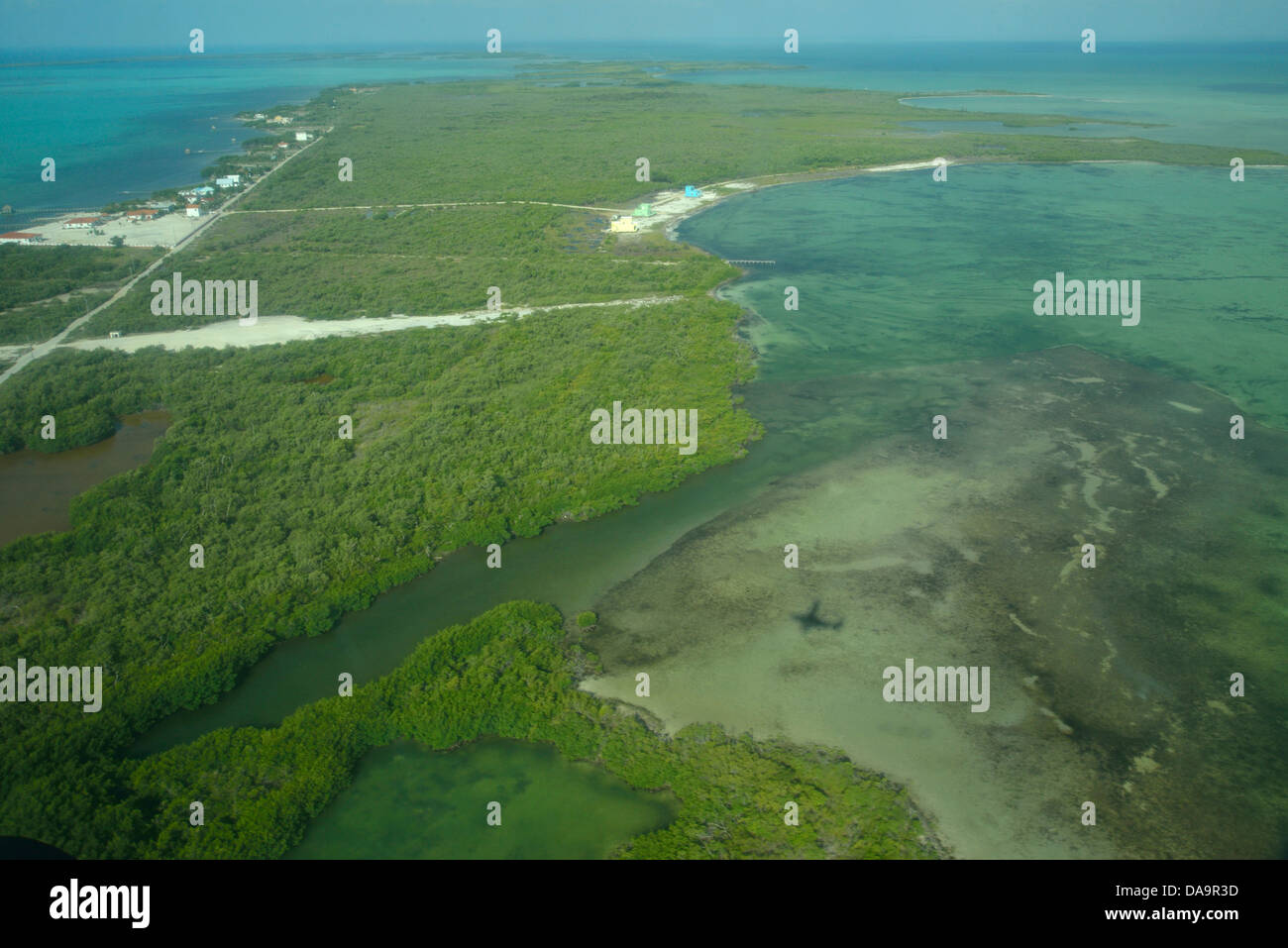 San Pedro, Belize, Central America, Caribbean, San Pedro, Amergris, Caye, Cays, Cay Stock Photo