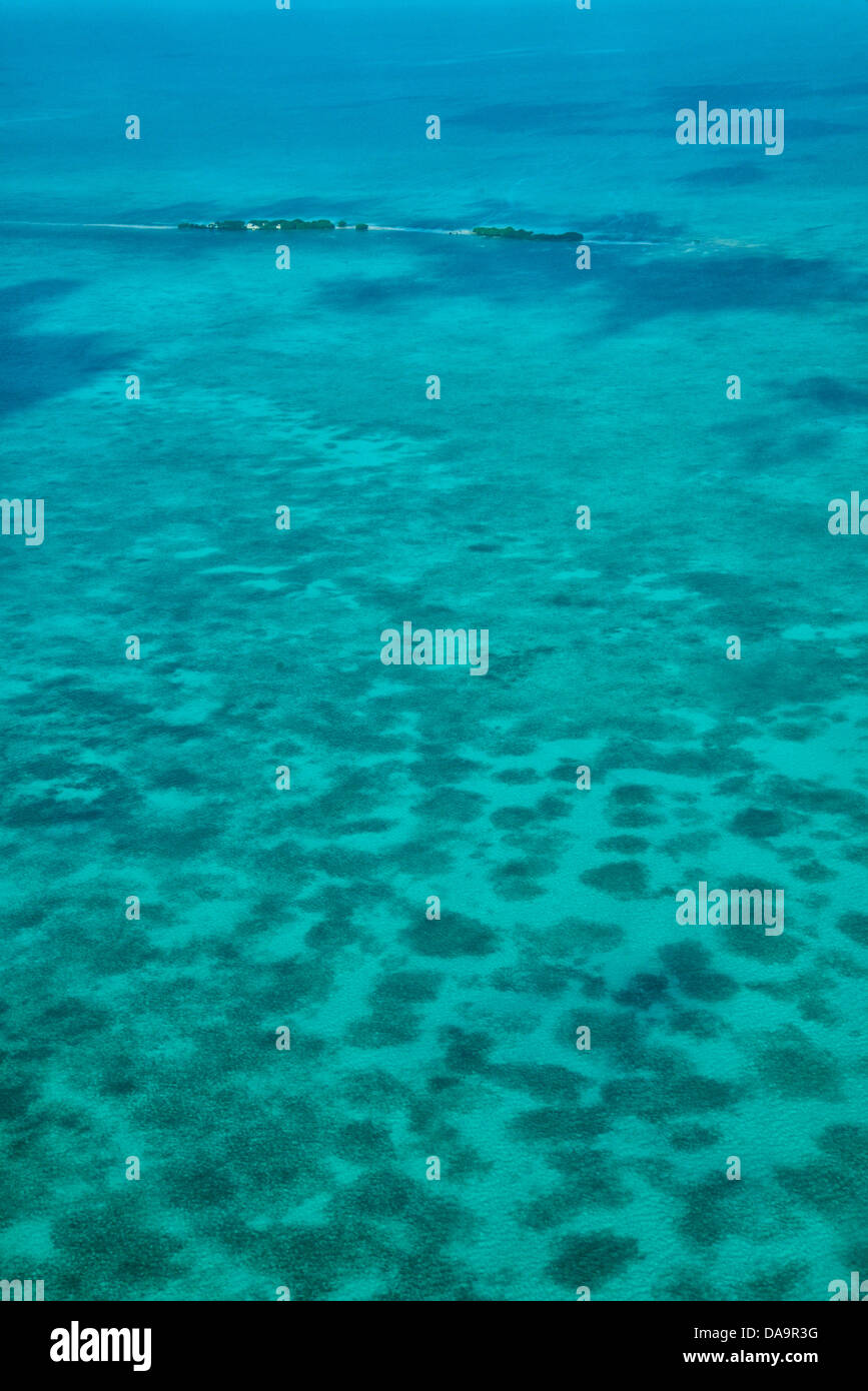 San Pedro, Belize, Central America, Caribbean, Caye, Cays, Cay, aerial