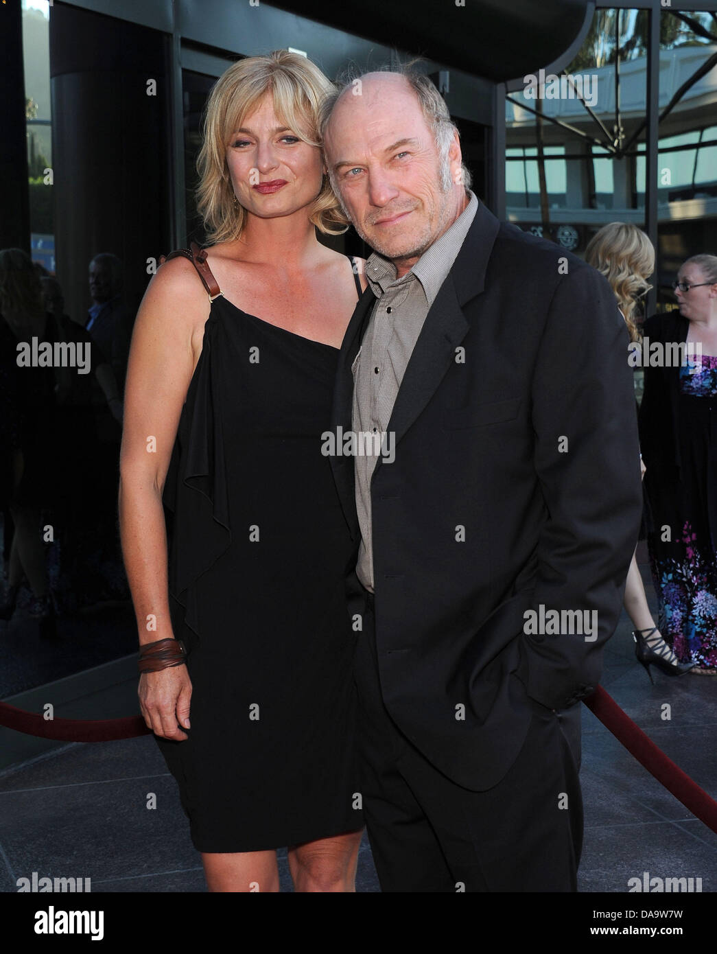 July 8, 2013 - West Hollywood, California, U.S. - Ted Levine arrives for ''The Bridge'' FX Series Premiere at the DGA theater. (Credit Image: © Lisa O'Connor/ZUMAPRESS.com) Stock Photo