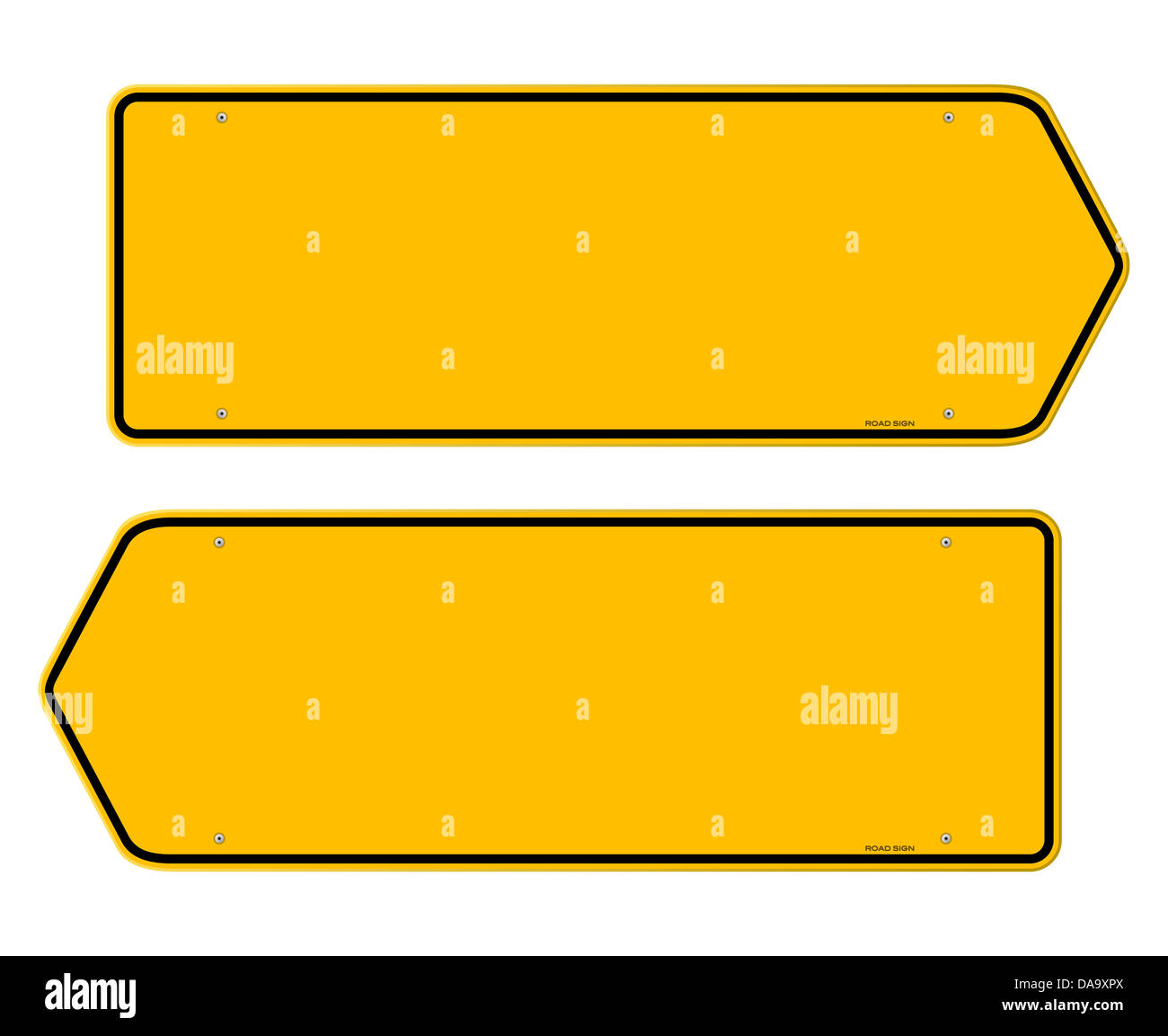 Directions Yellow Sign Stock Photo Alamy