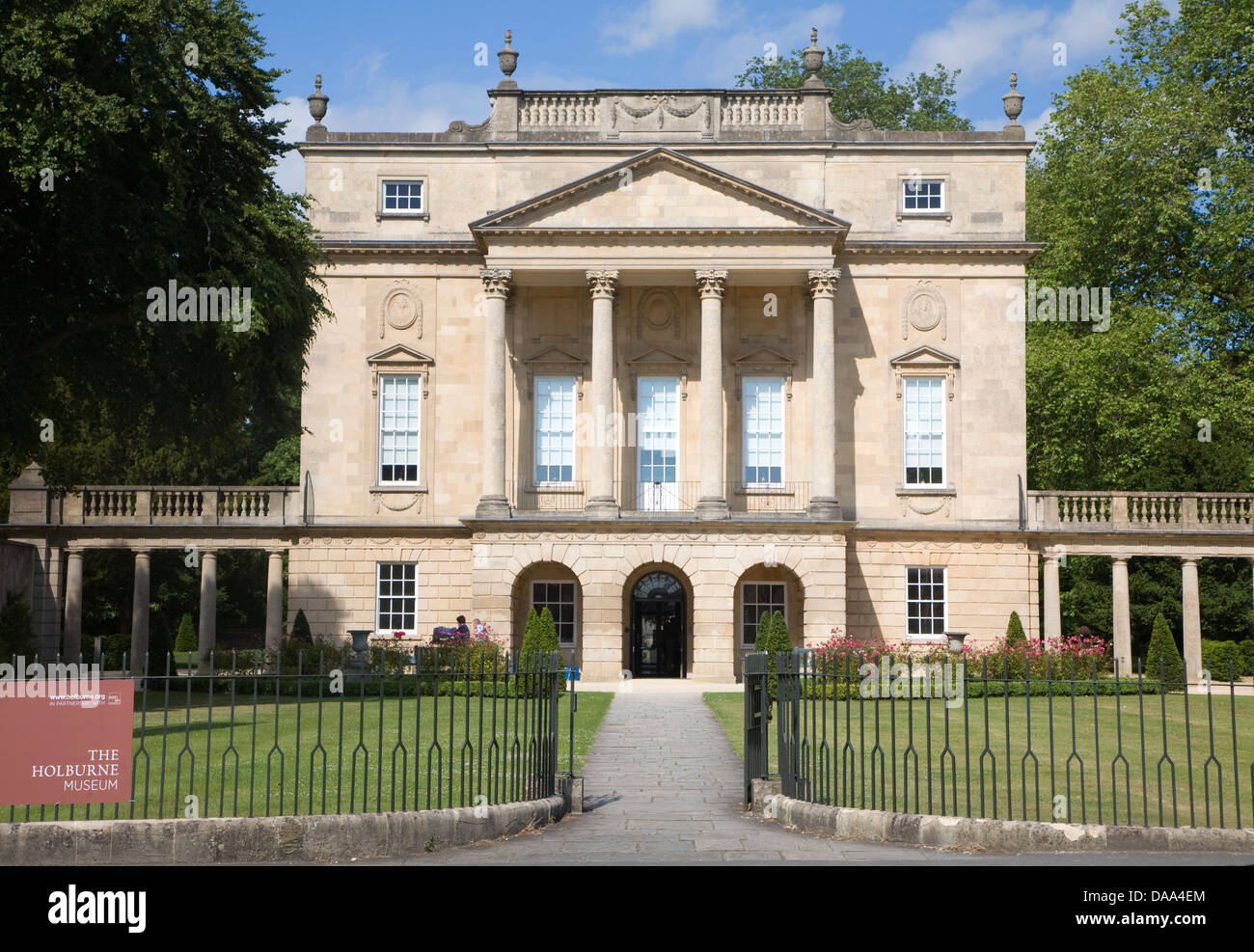Grade 1 building Holburne Museum of Art, Bath, England Stock Photo Alamy