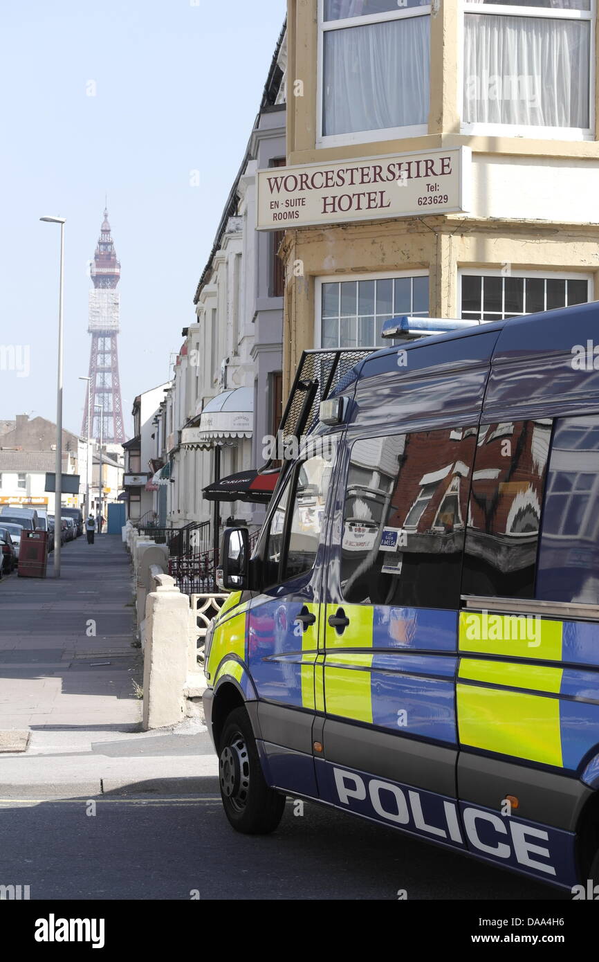 Blackpool, UK. 9th July, 2013. War Time shells found on building site in Blackpool UK. Credit:  gary telford/Alamy Live News Stock Photo