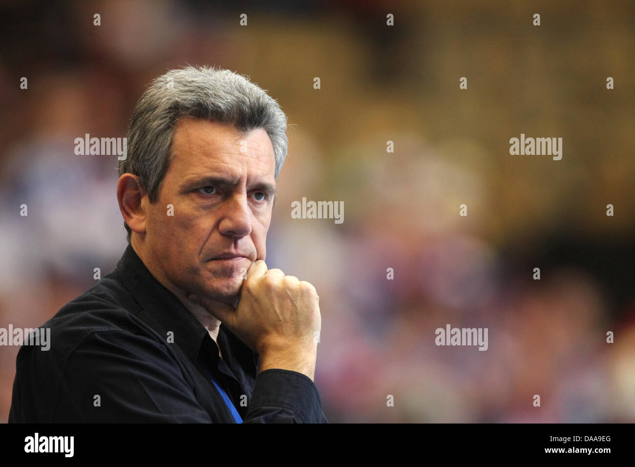 Claude Onesta, coach of France is pictured during the Men's Handball Stock  Photo - Alamy