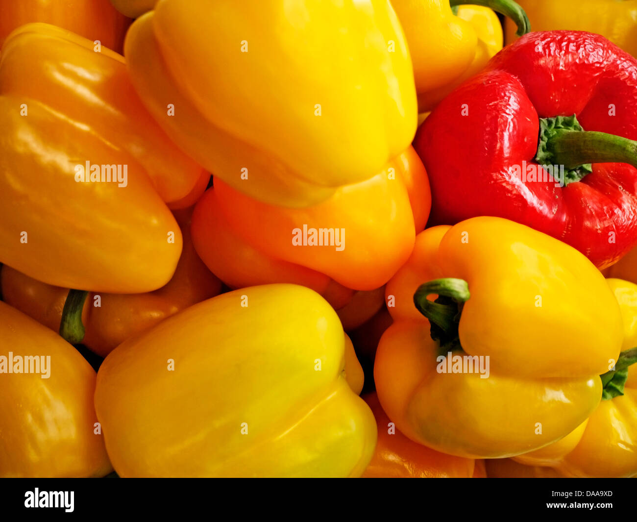 Assortment fresh red bell hi-res stock photography and images - Alamy