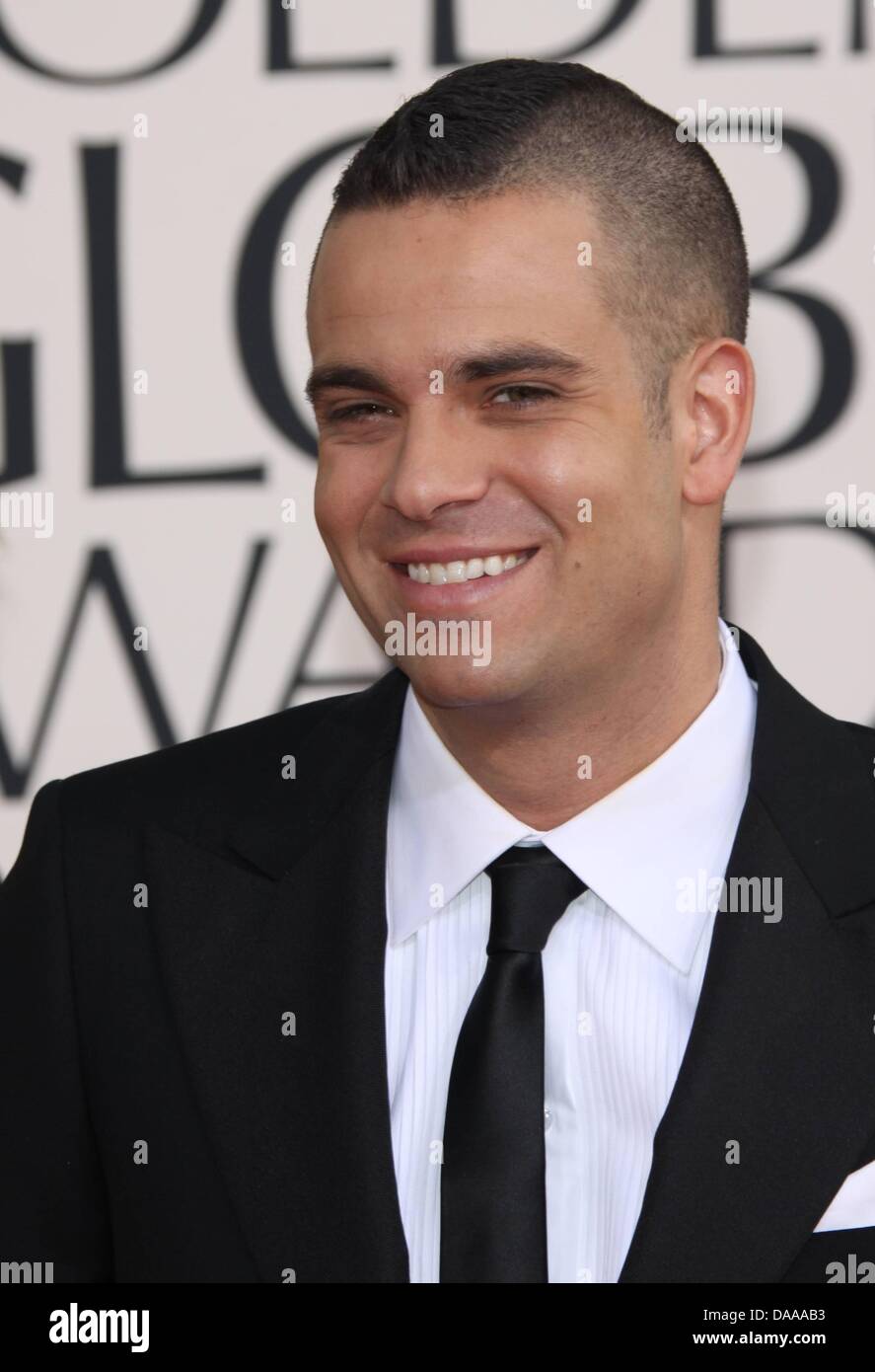 US actor Mark Salling arrives at the 68th Golden Globe Awards presented by the Hollywood Foreign Press Association at Hotel Beverly Hilton in Beverly Hills, Los Angeles, USA, 16 January 2011. Photo: Louis Garcia Stock Photo